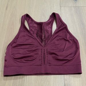 Victoria Secret Sport Seamless Burgundy Sports Bra